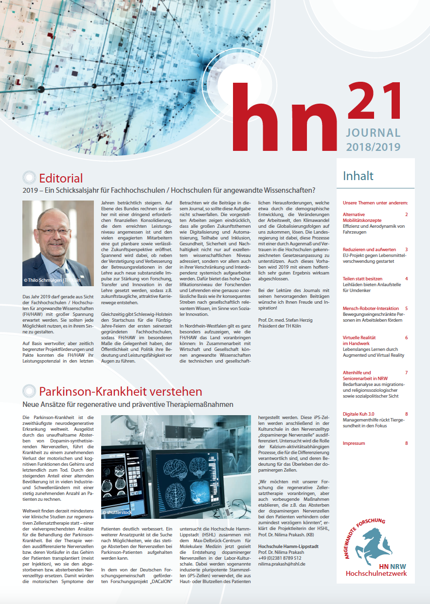 Journal hn21 2018/2019 hn21 Journal 2018/2019