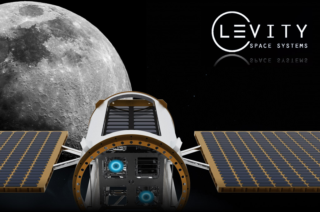 Logo Levity Space, FH Aachen Moon Logo (Bild: Levity Space Systems)