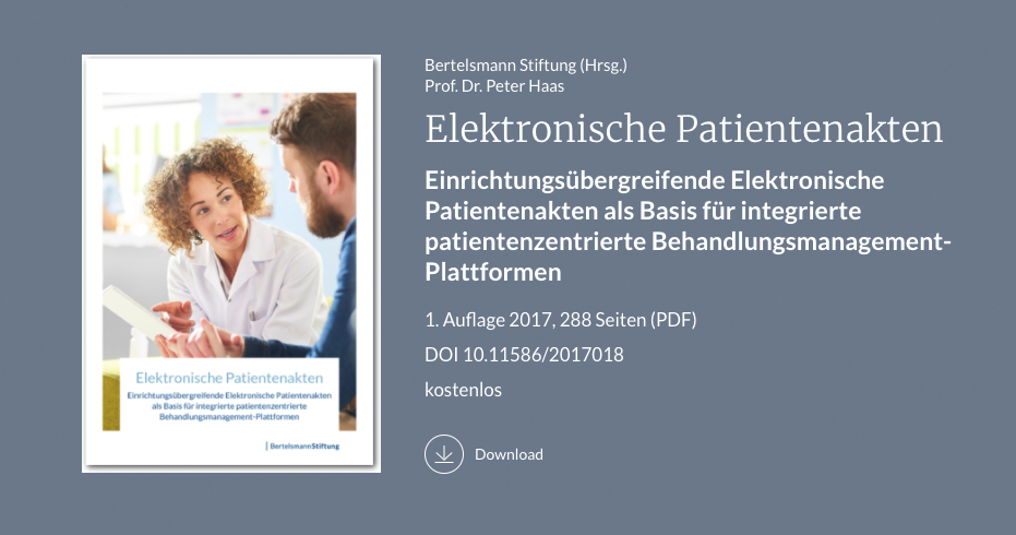 Studie Elektronische Patientenakten, Gesundheitswesen