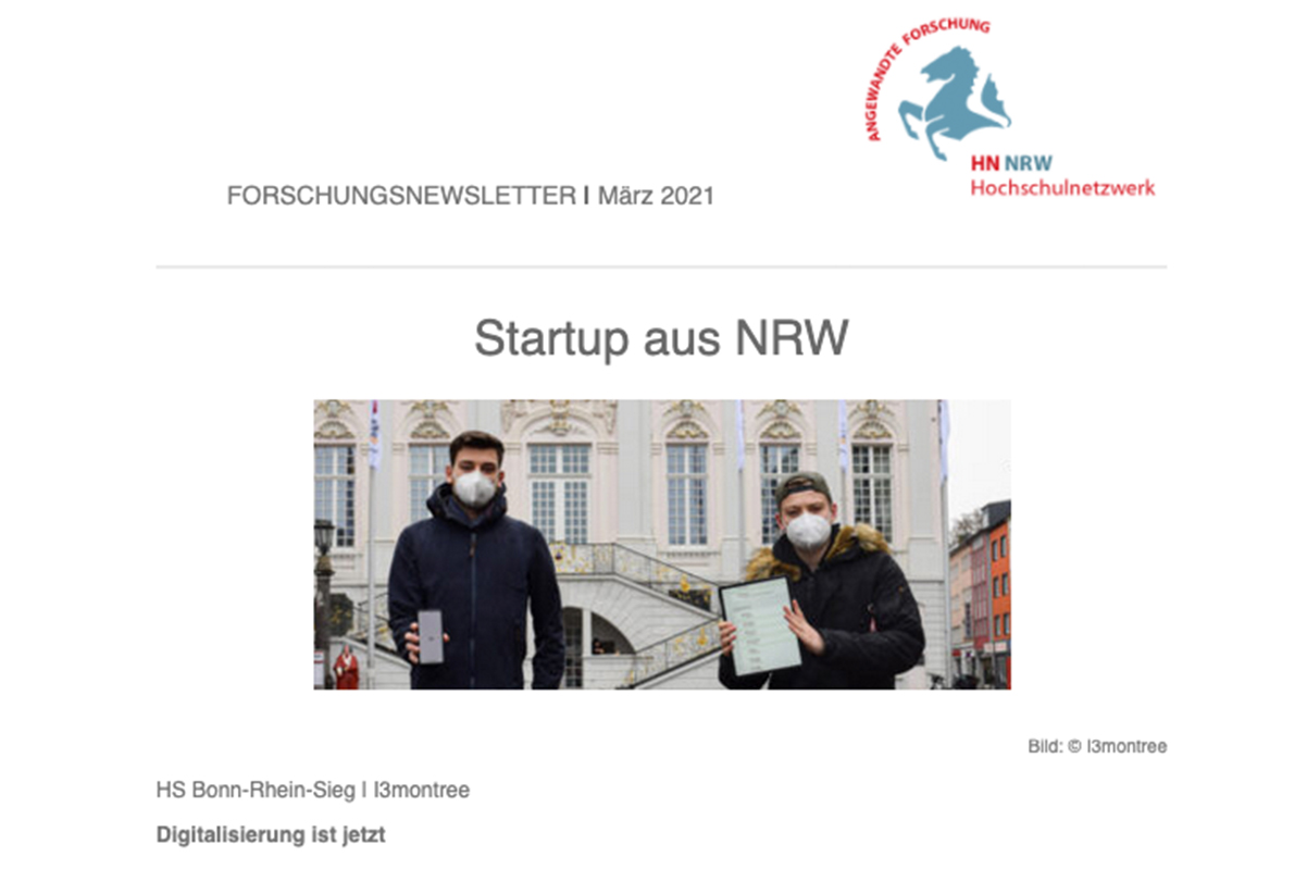 Screenshot HN NRW-Newsletter März 2021