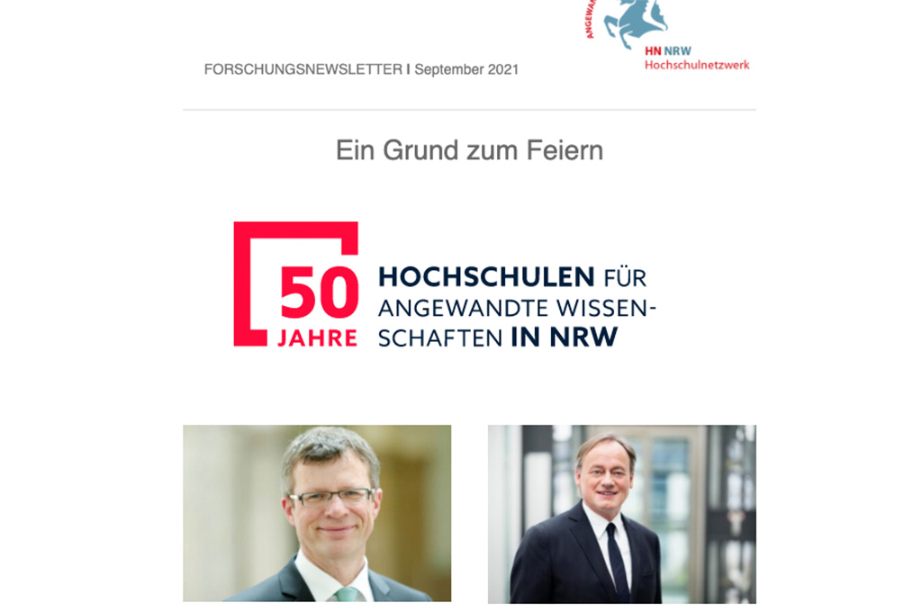 HN NRW Newsletter September