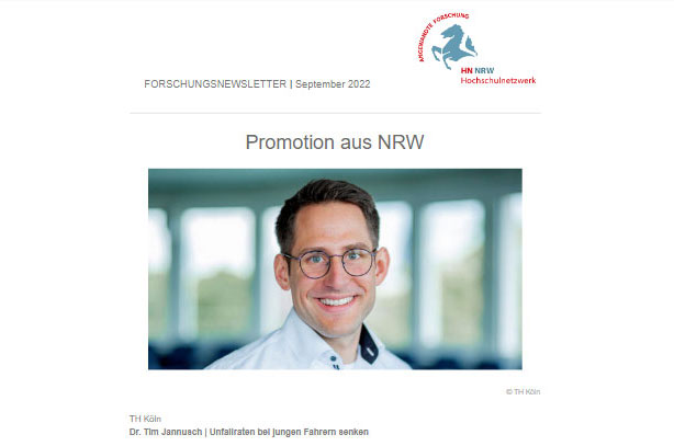 Ausschnitt des HN NRW-Newsletters September 2022