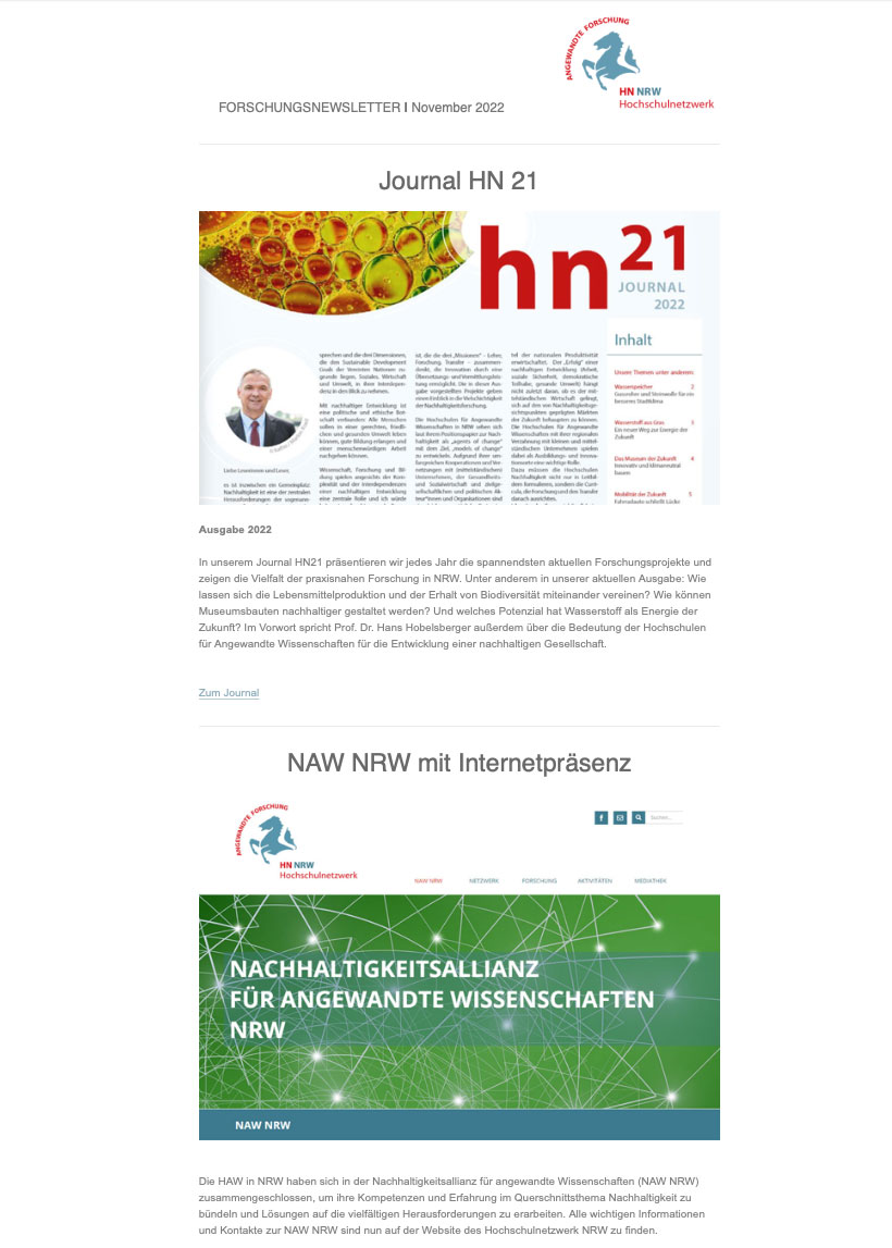 Forschungsnewsletter HN NRW 2022|11