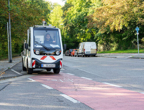 Messfahrzeug für bessere Radwege