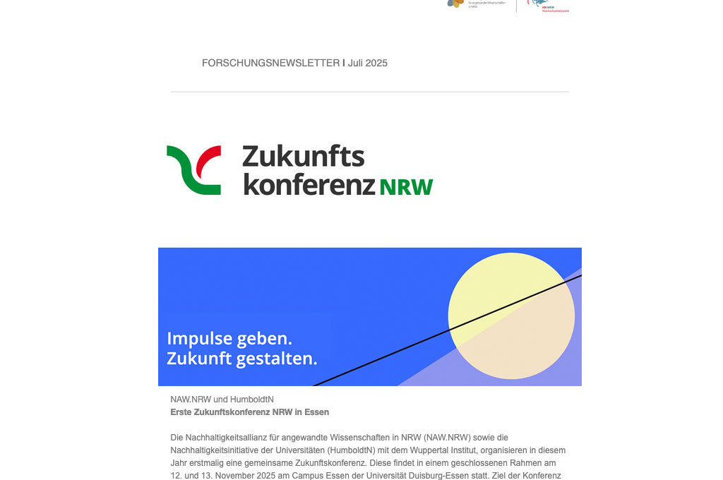 HN NRW | Newsletter Juli 2025