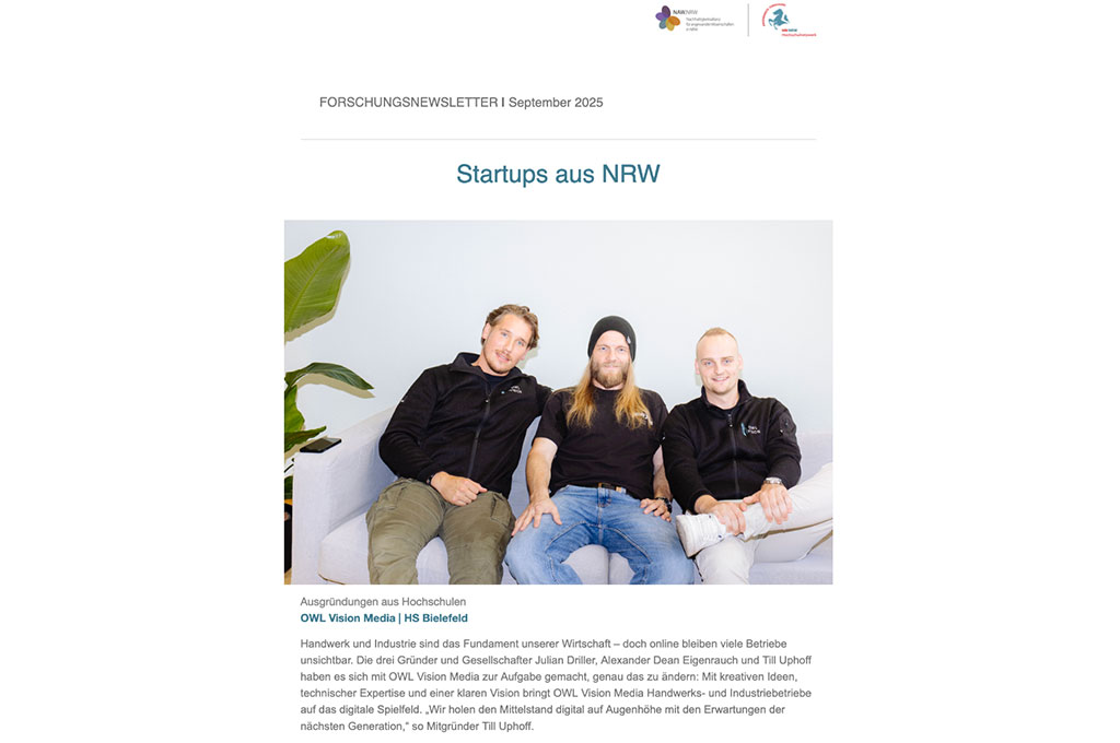 Forschungsnewsletter HN NRW 2025|09