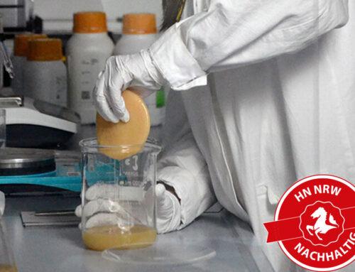 Textilien färben mit Bakterien