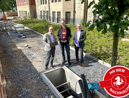 Leuchtturmprojekt zum nachhaltigen Regenwassermanagement
